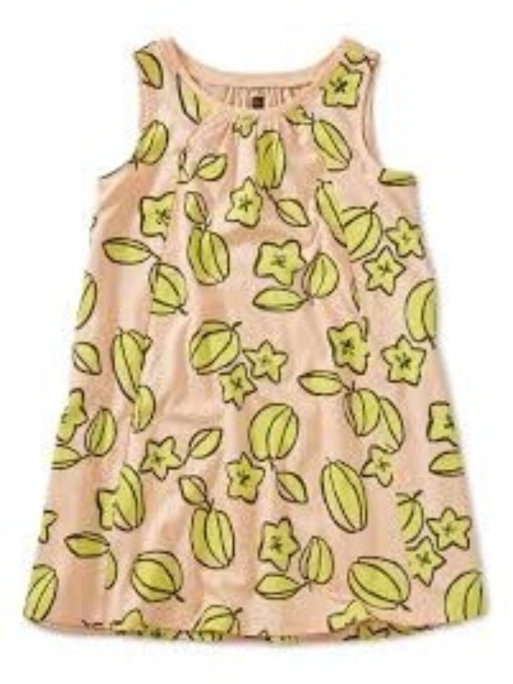 Tea Collection Dragon Fruit Trapeze Dress, Size 5